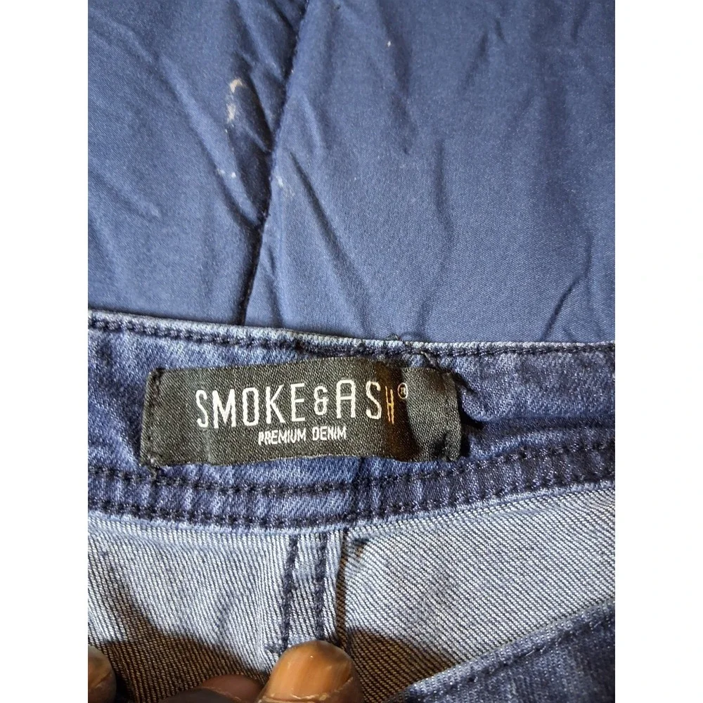 Men's Smoke & Ash Jeans‎ Color Medium Size 36x32